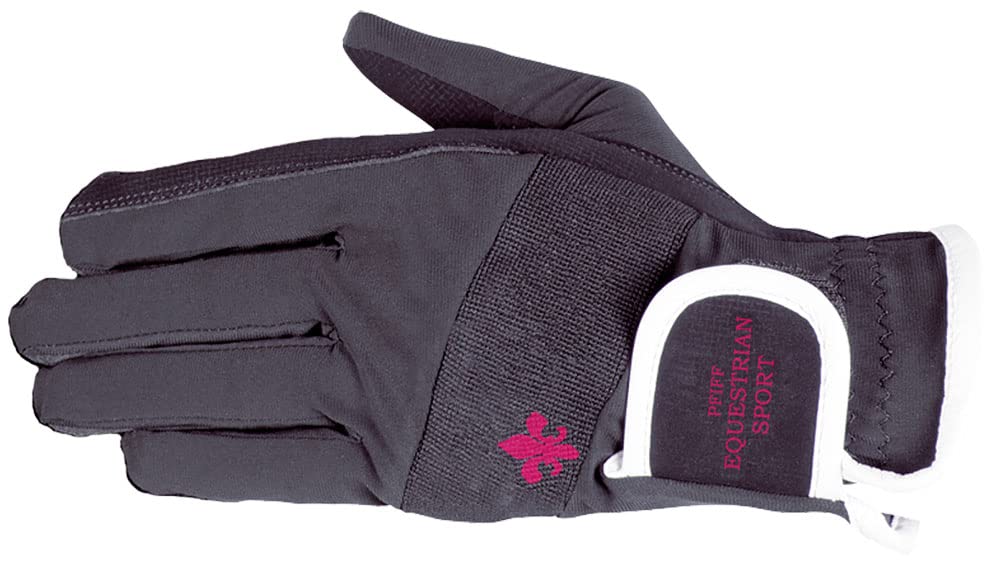 PFIFF Women's 101660 Riding Gloves XS Grey