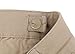 Bienzoe Girl's School Uniforms Stretchy Twill Adjust Waist Pants Khaki 14