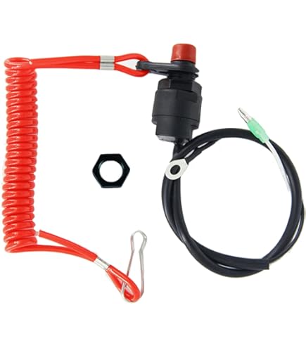 Lanyard Arrêt D'urgence Pour Moteur Suzuki - Remplace 37830-89E01/02 - Compatible 2/4 Temps