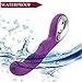 G Spot Vibrator,Female Vibrators Dildo for Clitoral Vagina Anal Stimulator Powerful Motor Waterproof with 10 Vibration Patterns Adult Sex Toys for Women Couple (Purple)