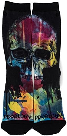 PIXOLOGY Death Drip Unisex Graphic Sublimation Printed Crew Sock One Size