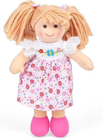 Bigjigs Toys Georgia Doll Small 28cm Soft Baby Toddler Gift