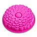 Moldes De silicone Jelly and Cake Molds with Stainless Steel Gelatin Jelly Art Tools - Complete Sets with Syringe and Storage Bag - Perfect for Rainy Days - Easy to Use – Dishwasher Safe – (Pink)
