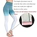 Aoxjox Seamless Leggings for Women High Waisted Ombre Gym Workout Yoga Pants (Ice Blue/Deep Teal (Old), Medium)