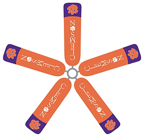 Fan Blade Designs Clemson Ceiling Fan Blade Covers - Thumbnail 2