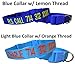 Mix Paws, Personalized Custom Customized Embroidered Dog Name & Phone Number Adjustable Nylon Collar for Large Medium Small Breed, Girl Boy Dogs, Pet Puppy Black Red Pink Purple Orange Blue Greenthumb 4