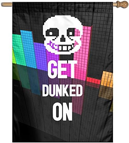 Undertale Sans Get Dunked On Demonstrations Flag Home Garden Flags
