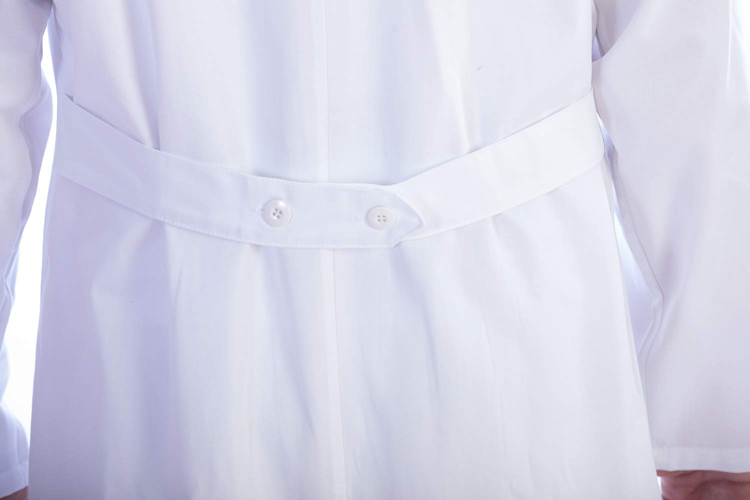 Gima - White Coat, Made of Cotton and Polyester, with Buttons, for Man, Size XL, for Doctors and Students of Medicine/Biology, for Clinics, Hospitals, Medical Practice and Pharmacies. - Image 5