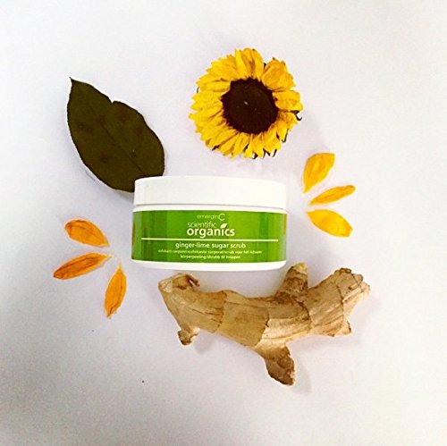 emerginC Scientific Organics - Ginger-Lime Sugar Scrub, 8oz