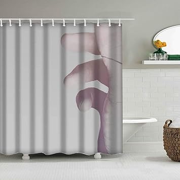 Amazon Com Girlsight Decor Shower Curtain Colorful Bold Design