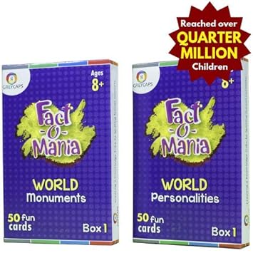 Fact-O-Mania World Personalities & Monuments (2 Box Combo)
