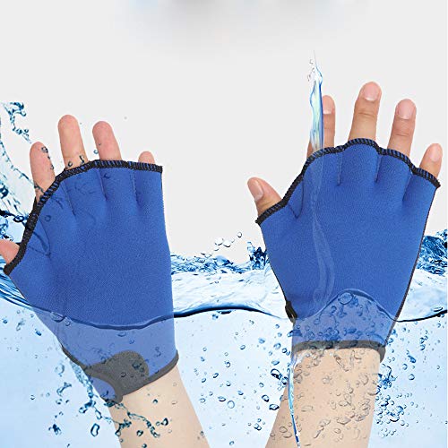 Sale! Teresamoon Diving Swimming Surfing Webbed Gloves Training Fins Hand Paddle Surfing Swim
