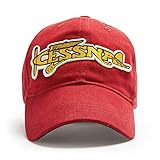 RED CANOE Cessna Plane Logo Heritage Red