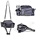 Sougayilang Fishing Tackle Bag Outdoor Waist Bags (Grey)