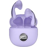 2024 Version True Wireless Bluetooth Earbuds with Charging Case Compatible with Apple &amp; Android, Dual Connect, Built-in Microphone, Stereo Sound in-Ear Bluetooth Headphones Headset - Model 47