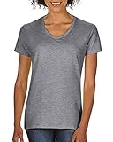 Gildan womens Heavy Cotton 5.3 oz. V-Neck T-Shirt(G500VL)