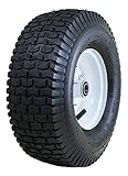 Marathon FBA_20336 13x5.00-6" Pneumatic (Air Filled) Lawnmower Tire on Wheel, Single