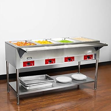 Amazon.com: 110V Calentador de Alimentos Eléctrico Comercial ...