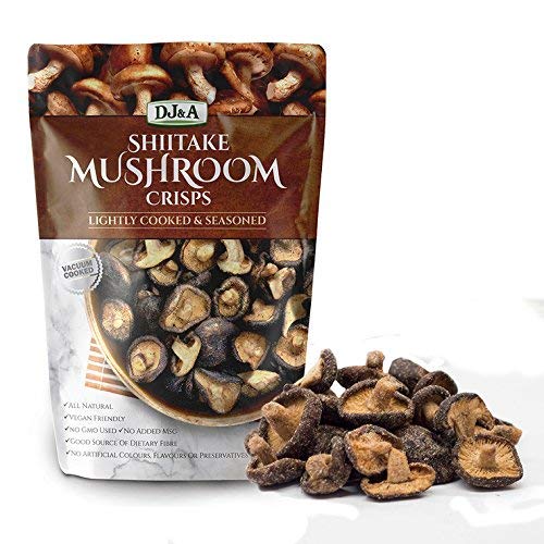 Shiitake Mushroom Crisps Lightly Cooked and Seasoned 5.29 Ounce Buy
