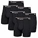 Champion Men's 6 Pack Smart Temp Boxer Brief (Large, Black)