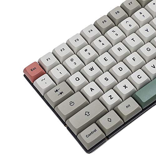 XDA 125 Dye Sub 9009 Retro PBT Full Keycap for MX Mechanical Keyboard