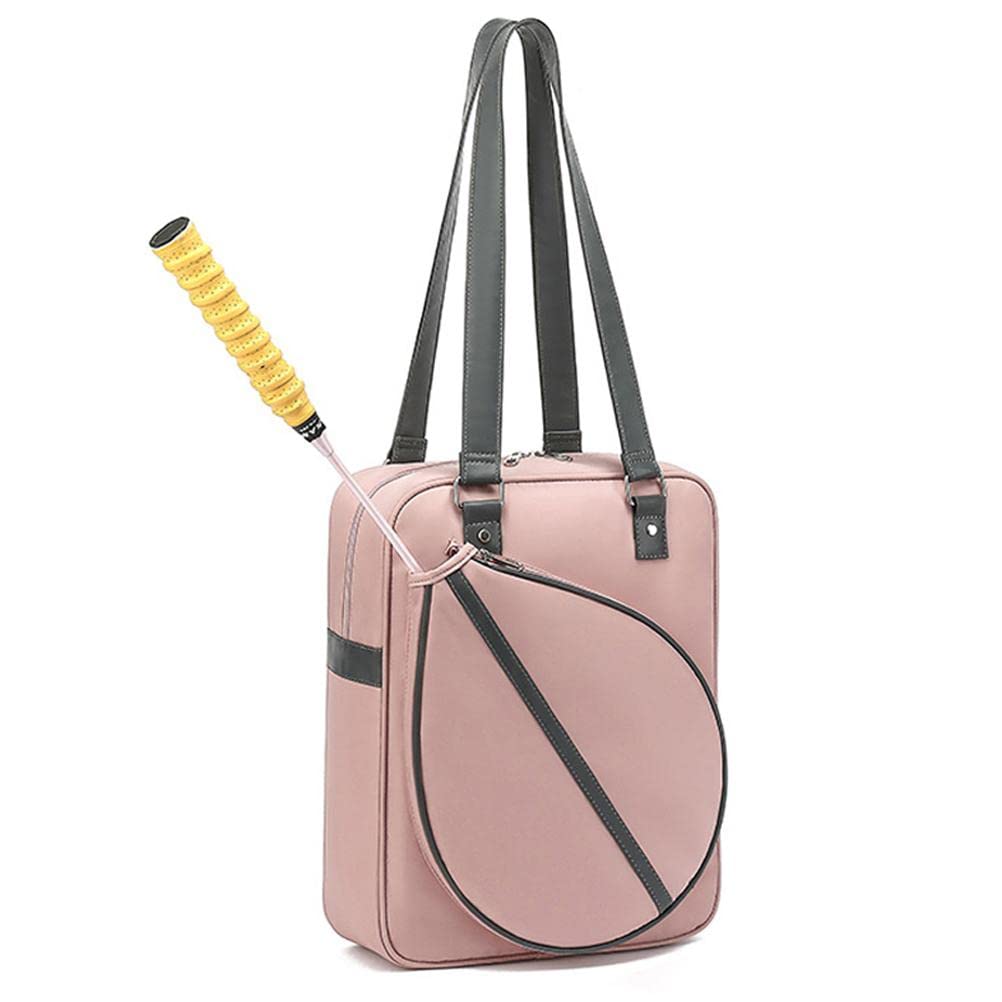 Tennis Shoulder Bag,Tennis Backpack for Women Men to Hold Tennis Racket,Large Capacity Outdoor Sports Fitness Bag for Badminton Racquet and Other Accessories