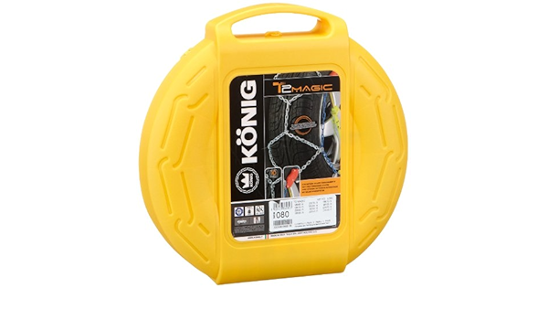 König 03080 T2 Magic 080 - Cadenas de nieve para turismos (2 ...