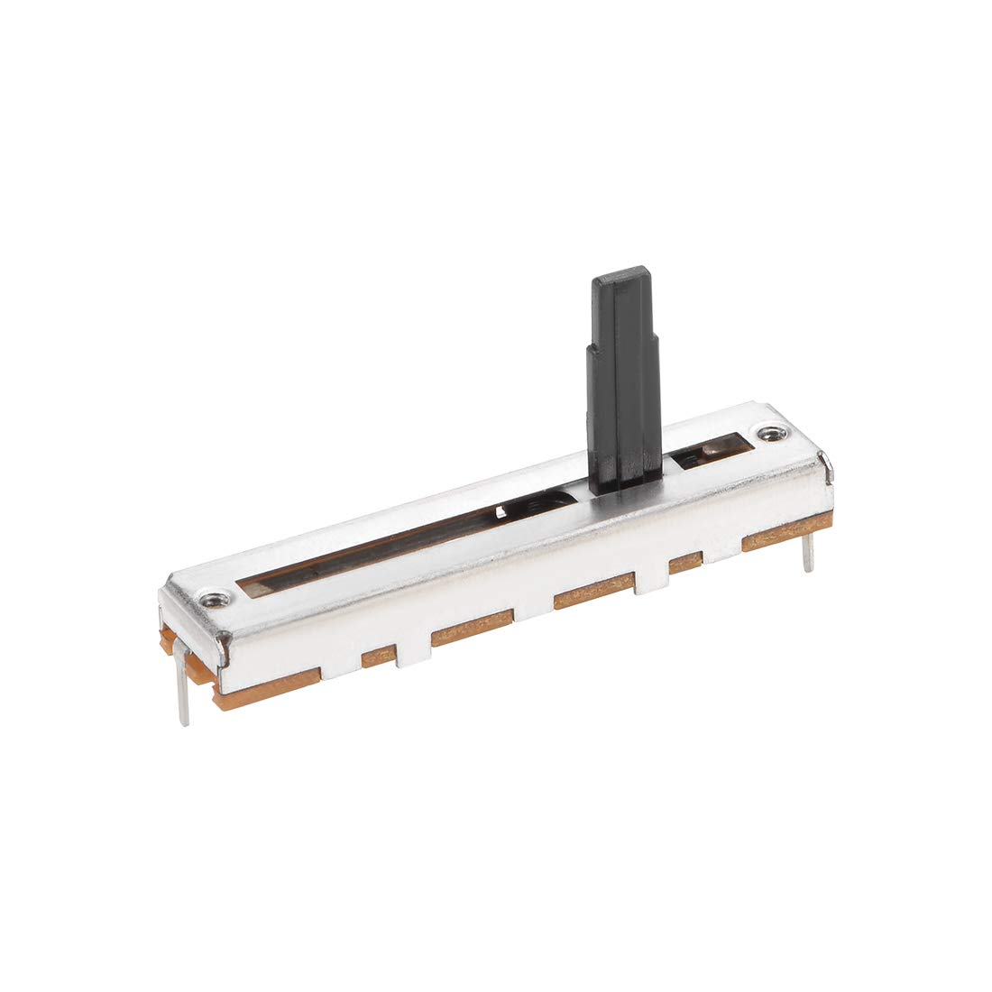 sourcing map 1pcs Fader Variable Resistors Mixer 45mm Straight Slide Potentiometer B100K Ohm Linear Potentiometers for Dimming Tuning