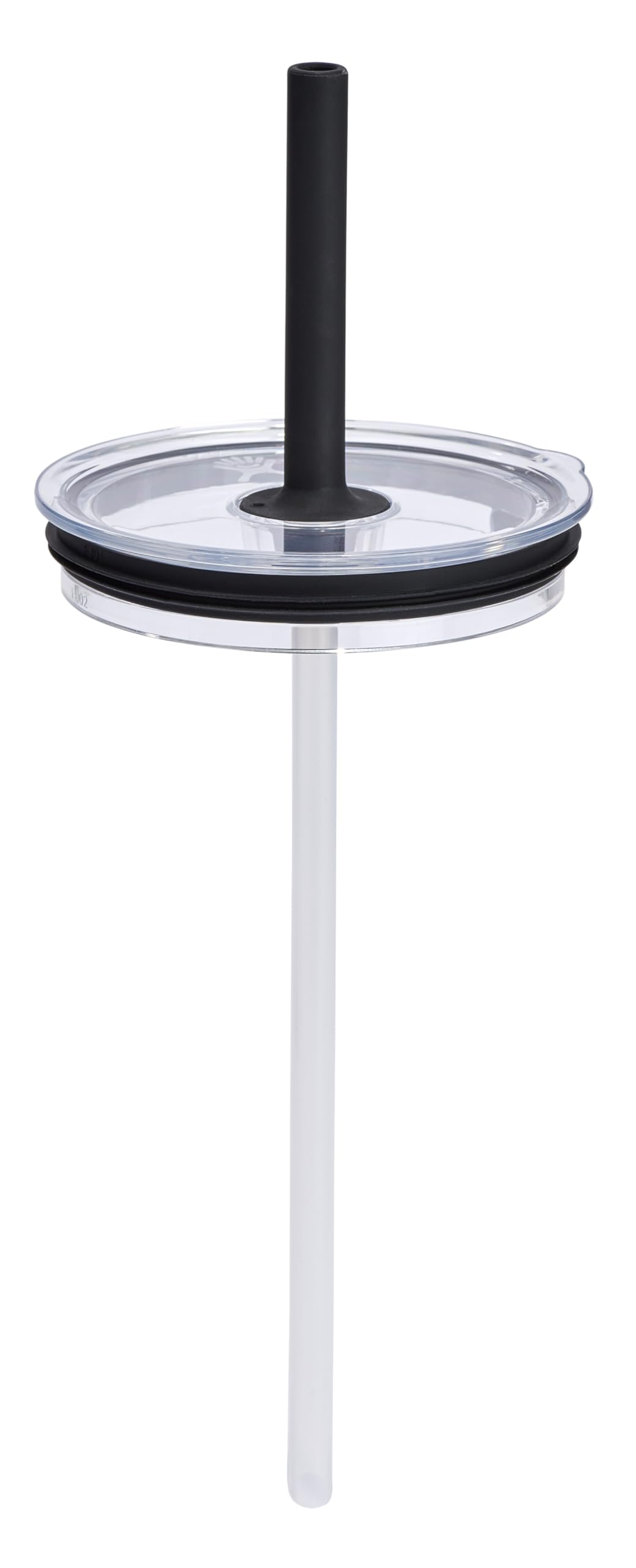 Photo 1 of **MISSING BOTTOM STRAW** Hydro Flask Large Press-in All Around Tumbler with Clear Straw Lid
