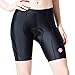 Eco-daily Womens Cycling Shorts 4D Padded Biking Bicycle Bike Half Pants with Wide Waistband - Power Stretch, Breathable & Absorbent