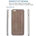 Joylink iPhone 6 Wood Case, Hard Natural Wooden Back With Scratch Resistant Aluminum Coating Frame Protective Cover for Iphone 6/6s (4.7