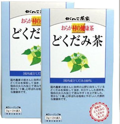 GANKO CHAYA Oragamura Of Healthy Tea Houttuynia Cordata Tea x 2packs