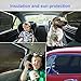 TOPLUS Car Window Shades, 3 Pack Car Sun Shades for Baby - 80 GSM 20