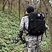 3V Gear Velox II Quick Action Tactical Backpack - 27L Capacity Bag with 4 Compartments, MOLLE Webbing, Hydration Compatible, Laptop Sleeve and Compression Straps - Large Tactical Backpack - Black
