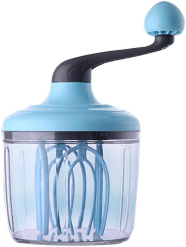 Betteros Hand Mixers, Hand-cranked Egg Beater Food Processor for Large Capacity Kitchen Meat Filling Blender