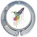 NewCharms Watercolor Hummingbird Foldable Purse Hanger PH9043
