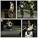 Econetik Reflective Running Vest High Visibility Adjustable Waist & Armbands Safety Gear Perfect for Cycling Jogging Dog Walking Motorcycling Hitchhiking Lightweight for Men Women & Kids