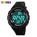 SKMEI 1108 Japanese-quartz LED Display 50M Waterproof Sports Multifunction Pedometer Watch