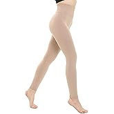 DINNAPE Fleece Lined Leggings Women - Soft Warm Thick High Waisted Tummy Control Thermal Pants for Cold Winter