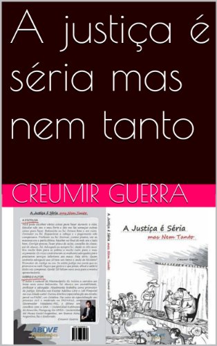 Livro A justiça é séria mas nem tanto