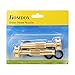 Homdox 2 Twist Hose Nozzles Sprayer Solid Brass Adjustable Hand Sprayer Heavy Duty High Pressure Sweeper Nozzle Outdoor Cleaning Tools Leak-Free with 6 Free Rubber Washers - Safe for Organic Gardens
