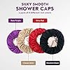 Dusjhet-Shower-Cap--4-pcs-Large-Shower-Cap--38-cm-Extra-Large-Shower-Cap-for-Women--Waterproof-Polyester-Design-with-Inner-Satin-Layer-Adjustable-Shower-Cap-with-Buckle-and-Tightening-Belt Dusjhet Shower Cap – 4 pcs Large Shower Cap – 38 cm Extra Large Shower Cap for Women – Waterproof Polyester Design with…