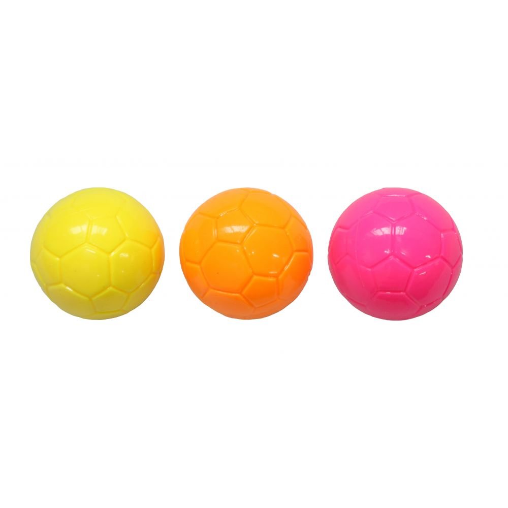 Other Good Boy Glow In The Dark Squeaky Football 65mm, clear, 3 Count