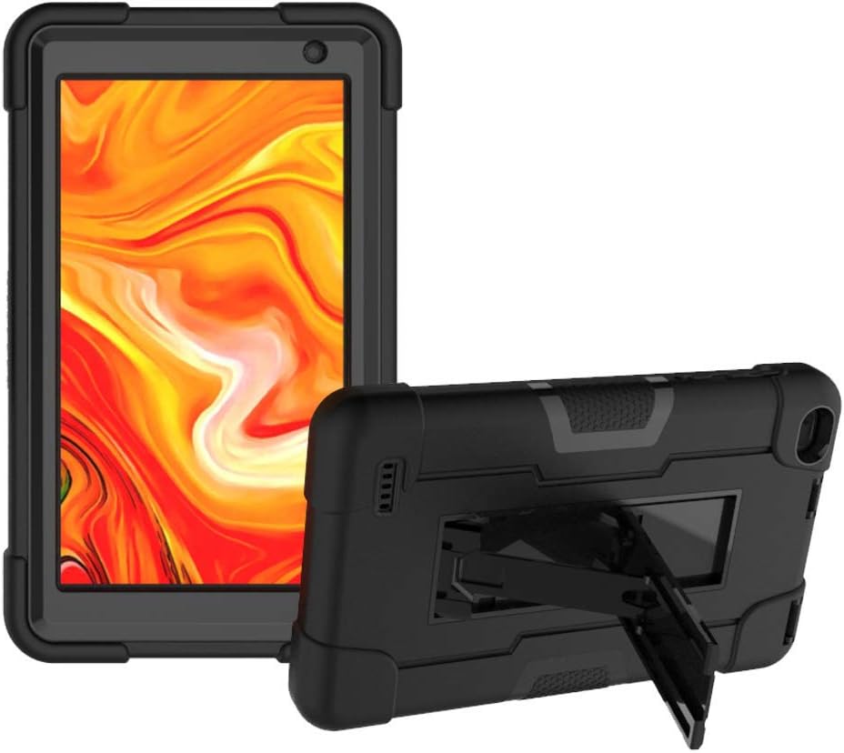Amazon Com Case For Vankyo Z1 S7 Fusion5 Tablet Soatuto Drop Proof Rugged Hybrid Case With Stand For Vucatimes N7 Haovm Mediapad P7 Qunyico Y7 Aeezo Kids Tablet Aeezo Tronpad Tp701 7 Inch Tablet Black Black