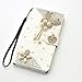 J7 2016 Case,Vandot Bling Leather Diamond Luxury Butterfly Pattern Wallet PU Card Cover with Stand Holder for Samsung Galaxy J7 (2016) + Pink Floral Flower Rose Anti Dust Plug