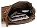Vere Gloria Men Women Small Canvas Messenger Bag Crossbody, Brown, Size suitable