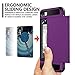 Vofolen for Holder ID Slot Sliding Cover - Purple