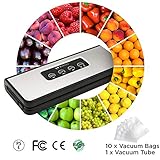 Vacuum Sealer Machine - Food Saver Vacuum Sealer Machine - Vaccume Sealer Machine - Food Sealer - Seal a Meal Vacume Machines - Food Sealers Vacuum Packing Machine - Sous Vide Vaccum Food Savers