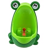 Vktech Cute Frog Potty Training Urinal for Boys Green