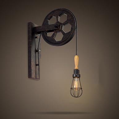 Antike industrielle Retro Eisen-Wand-Lampen-kreative Persönlichkeits